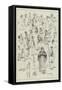 Sketches in Paris-David Hardy-Framed Stretched Canvas