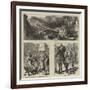 Sketches in Paris-null-Framed Giclee Print