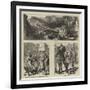 Sketches in Paris-null-Framed Giclee Print