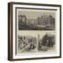 Sketches in Paris-null-Framed Giclee Print