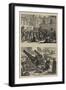 Sketches in Paris-null-Framed Giclee Print