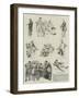 Sketches in Parliament-null-Framed Giclee Print