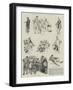 Sketches in Parliament-null-Framed Giclee Print