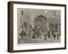 Sketches in Persia, Bazaar at Teheran-Felix Regamey-Framed Giclee Print