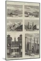 Sketches in Persia-null-Mounted Giclee Print