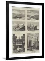 Sketches in Persia-null-Framed Giclee Print