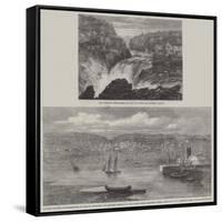 Sketches in Riviere Du Loup, Canada-null-Framed Stretched Canvas