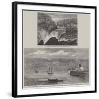 Sketches in Riviere Du Loup, Canada-null-Framed Giclee Print