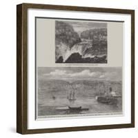 Sketches in Riviere Du Loup, Canada-null-Framed Giclee Print