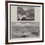 Sketches in Riviere Du Loup, Canada-null-Framed Giclee Print