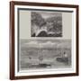 Sketches in Riviere Du Loup, Canada-null-Framed Giclee Print