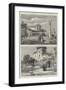 Sketches in Rome-null-Framed Giclee Print