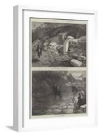 Sketches in Rome-null-Framed Giclee Print