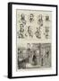 Sketches in Scotland-Yard-null-Framed Giclee Print