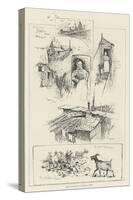 Sketches in Shanty Town, New York-Henry Charles Seppings Wright-Stretched Canvas