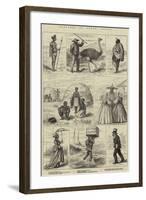 Sketches in South Africa-null-Framed Giclee Print