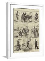 Sketches in South Africa-null-Framed Giclee Print