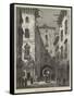 Sketches in Spain, a Street of Barcelona-Samuel Read-Framed Stretched Canvas