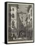 Sketches in Spain, a Street of Barcelona-Samuel Read-Framed Stretched Canvas