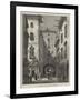 Sketches in Spain, a Street of Barcelona-Samuel Read-Framed Giclee Print