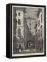 Sketches in Spain, a Street of Barcelona-Samuel Read-Framed Stretched Canvas