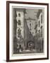 Sketches in Spain, a Street of Barcelona-Samuel Read-Framed Giclee Print