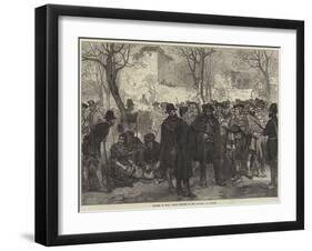 Sketches in Spain, Carlist Prisoners in the Alhambra, at Granada-null-Framed Giclee Print