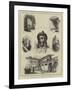 Sketches in Spain, Gipsy Life in Granada-null-Framed Giclee Print