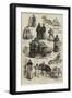 Sketches in St Petersburg-null-Framed Giclee Print