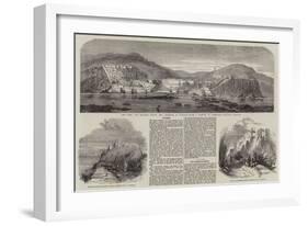 Sketches in Tangier-null-Framed Giclee Print