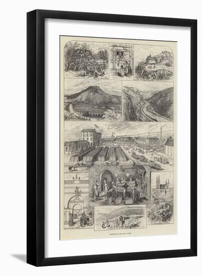 Sketches in the Ahr Valley-null-Framed Giclee Print