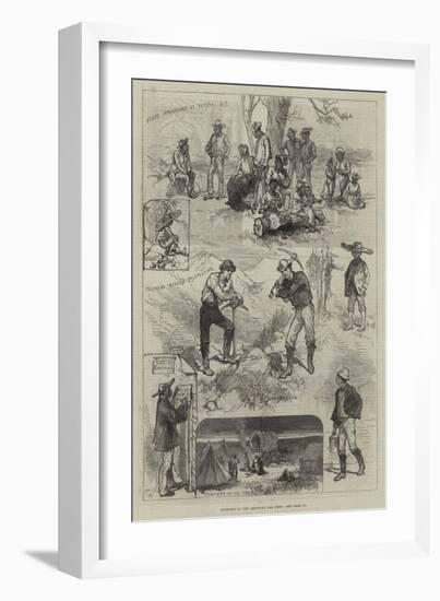 Sketches in the American Far West-Charles Robinson-Framed Giclee Print