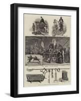 Sketches in the Armoury and Museum of the Tower of London-null-Framed Giclee Print