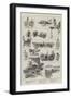 Sketches in the Bahamas-Amedee Forestier-Framed Giclee Print