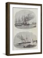 Sketches in the Baltic-John Wilson Carmichael-Framed Giclee Print