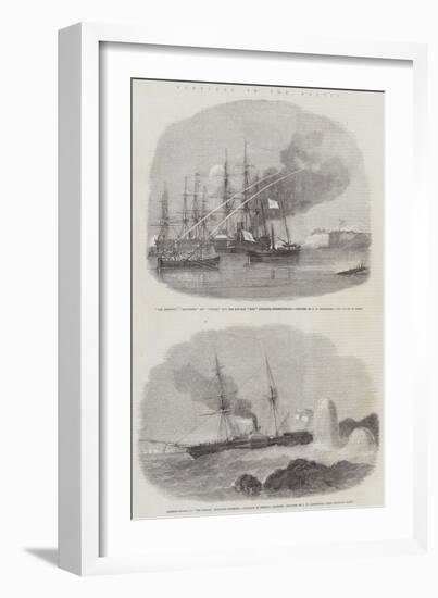 Sketches in the Baltic-John Wilson Carmichael-Framed Giclee Print