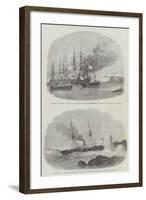 Sketches in the Baltic-John Wilson Carmichael-Framed Giclee Print