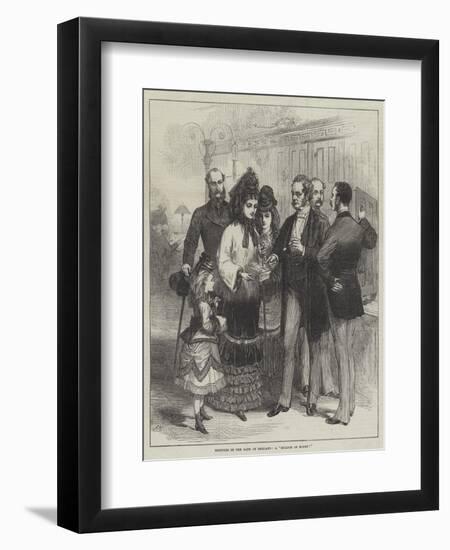 Sketches in the Bank of England, a Million of Money!-null-Framed Premium Giclee Print