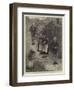 Sketches in the Bavarian Alps, II, Der Bittgang-Hubert von Herkomer-Framed Giclee Print