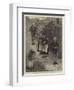 Sketches in the Bavarian Alps, II, Der Bittgang-Hubert von Herkomer-Framed Giclee Print