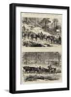 Sketches in the Colorado Mining Districts, North America-null-Framed Giclee Print