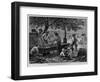 Sketches in the far West-Sugar Making in Texas.-null-Framed Giclee Print