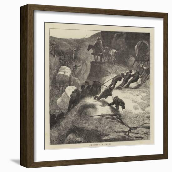 Sketches in the Far West-Arthur Boyd Houghton-Framed Giclee Print