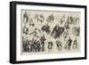 Sketches in the House of Lords in the Debates on the Franchise Bill-null-Framed Giclee Print