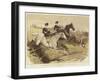 Sketches in the Hunting Field, No II, the Rivals-John Charlton-Framed Giclee Print