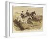 Sketches in the Hunting Field, No II, the Rivals-John Charlton-Framed Giclee Print
