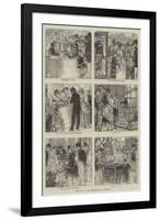 Sketches in the International Exhibition-null-Framed Giclee Print