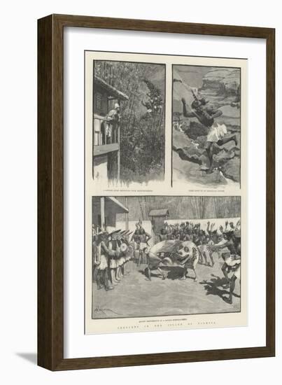 Sketches in the Island of Formosa-Amedee Forestier-Framed Giclee Print