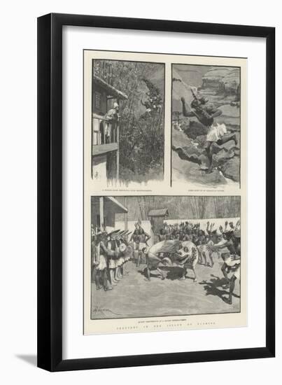 Sketches in the Island of Formosa-Amedee Forestier-Framed Giclee Print