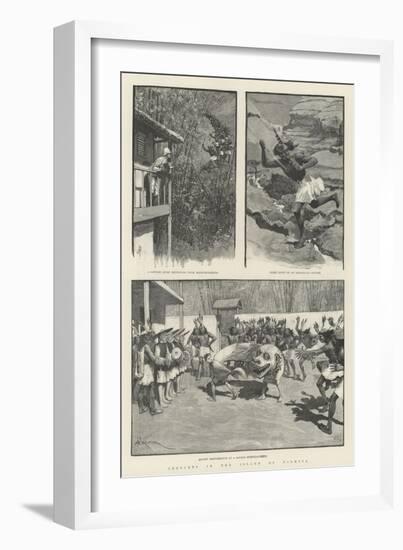 Sketches in the Island of Formosa-Amedee Forestier-Framed Giclee Print